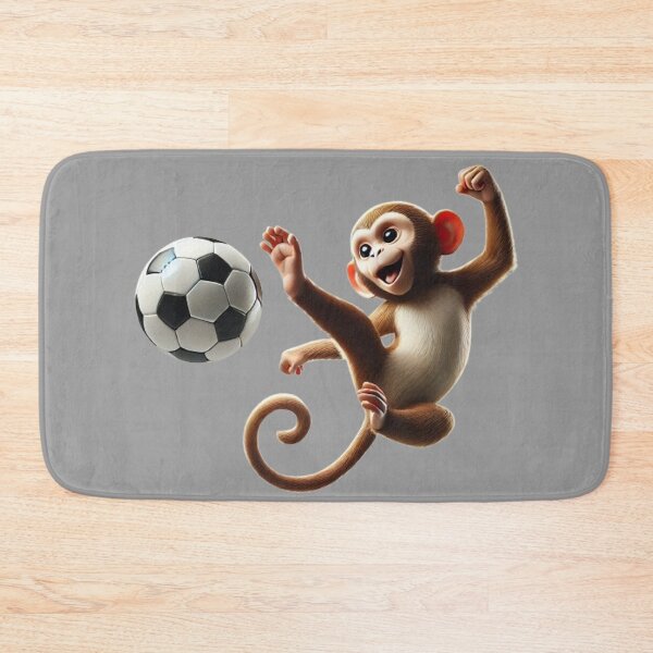Item preview, Monkey Playing Soccer designed and sold by ArtyRed.