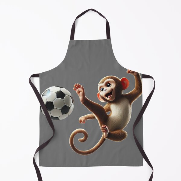Item preview, Monkey Playing Soccer designed and sold by ArtyRed.
