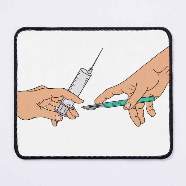 Item preview, Medical Art Illustration: Injection and Surgery Hands designed and sold by carries-anatomy.