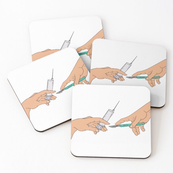 Item preview, Medical Art Illustration: Injection and Surgery Hands designed and sold by carries-anatomy.
