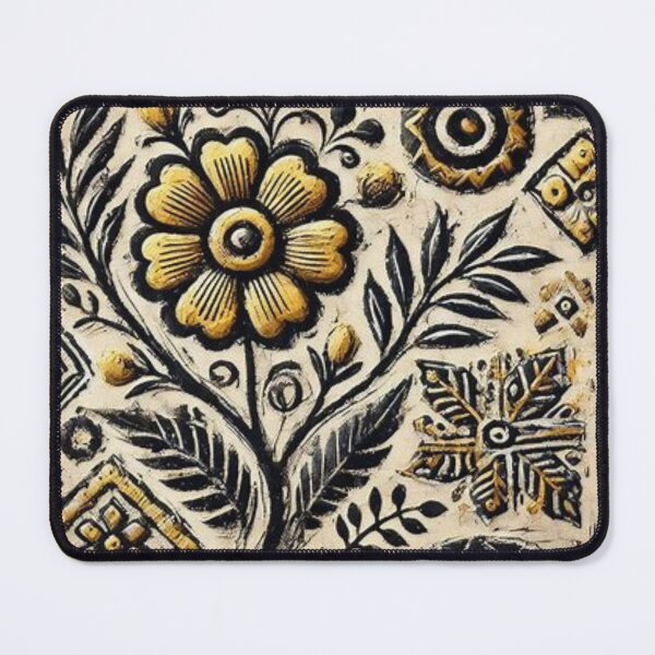 Item preview, Bogolan Mud Cloth Floral Pattern  designed and sold by Shs-Kenya.