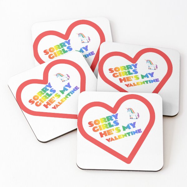 Item preview, vday sorry girls he's my valentine designed and sold by drwho107.