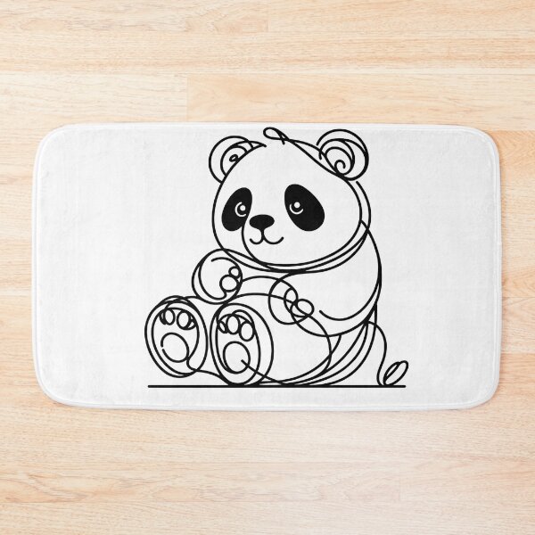 Item preview, Simple Giant Panda Design  designed and sold by elifrey.
