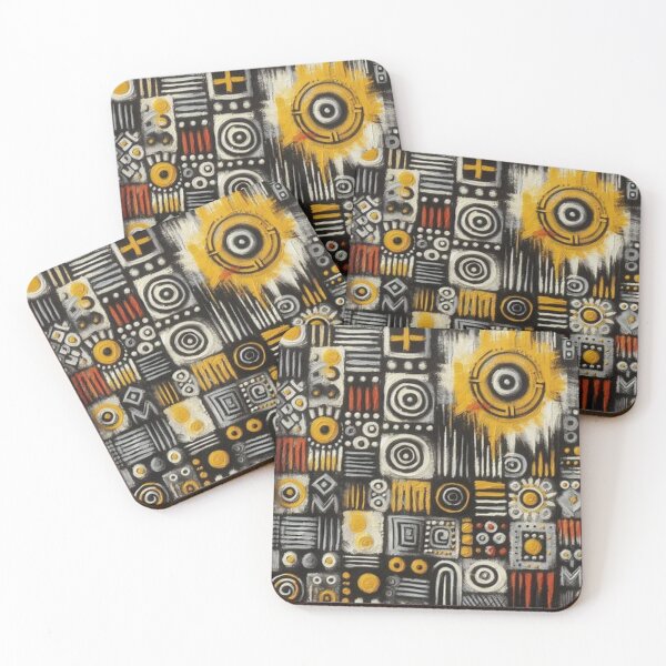 Item preview, Bogolan Mud Cloth Abstract Pattern  designed and sold by Shs-Kenya.
