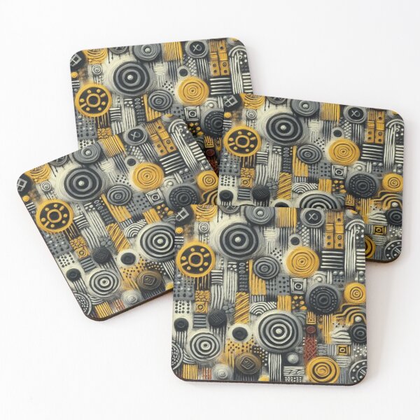 Item preview, Bogolan Mud Cloth Abstract Pattern  designed and sold by Shs-Kenya.