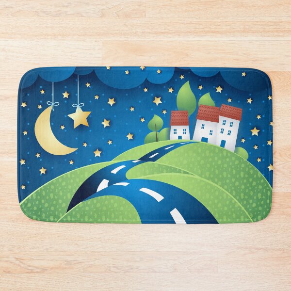 Item preview, Over the Hills, at Night designed and sold by LuisaVenturoli.