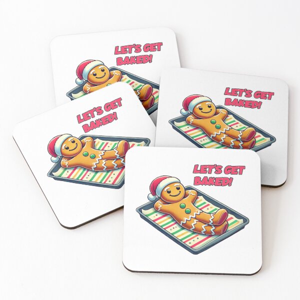 Item preview, Let's Get Baked - Funny Baking Pun, Cute Foodie & Pastry Chef Gift designed and sold by LilMessyKitchen.