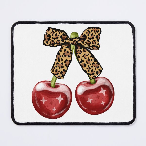 Item preview, Cherry Coquette Leopard Bow designed and sold by thebest-2studio.