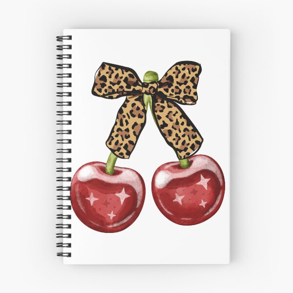 Item preview, Cherry Coquette Leopard Bow  designed and sold by thebest-2studio.