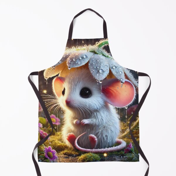 Item preview, White Mouse in the Rain designed and sold by Astralia.