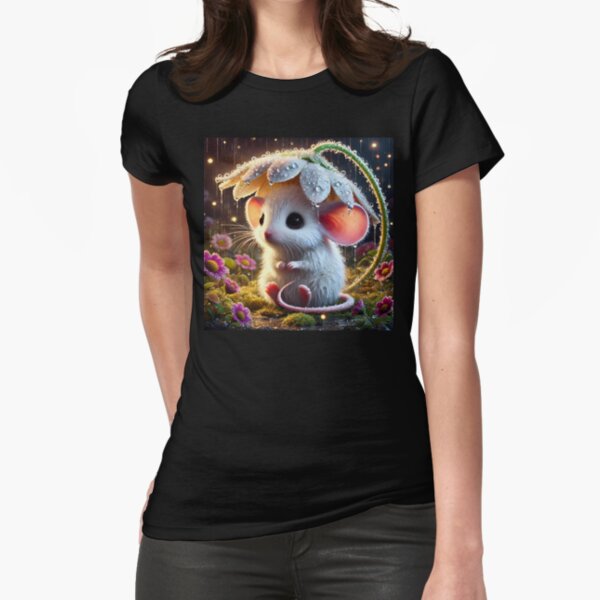 Item preview, White Mouse in the Rain designed and sold by Astralia.
