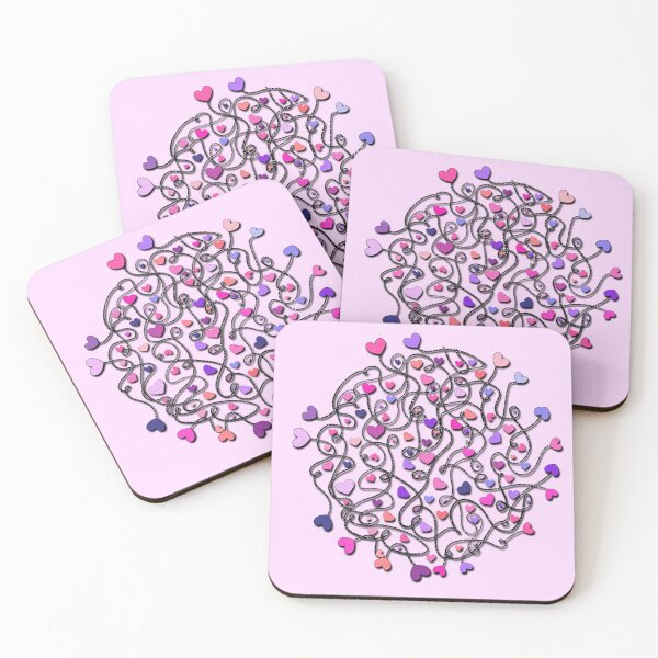 Item preview, Messy Hearts designed and sold by NotPrettyinPink.