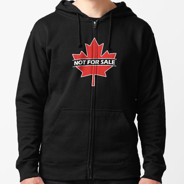 Item preview, Canada is Not For Sale – No to 51st State Maple Leaf Design designed and sold by Prints-N-Tees.