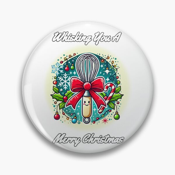 Item preview, Whisking You a Merry Christmas - Funny Holiday Baking Pun, Cute Christmas Gift designed and sold by LilMessyKitchen.