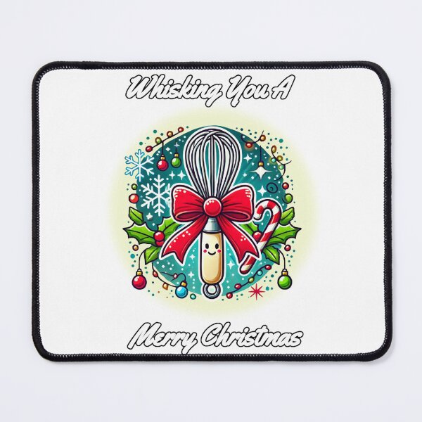 Item preview, Whisking You a Merry Christmas - Funny Holiday Baking Pun, Cute Christmas Gift designed and sold by LilMessyKitchen.