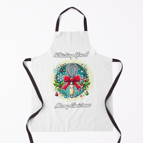 Item preview, Whisking You a Merry Christmas - Funny Holiday Baking Pun, Cute Christmas Gift designed and sold by LilMessyKitchen.