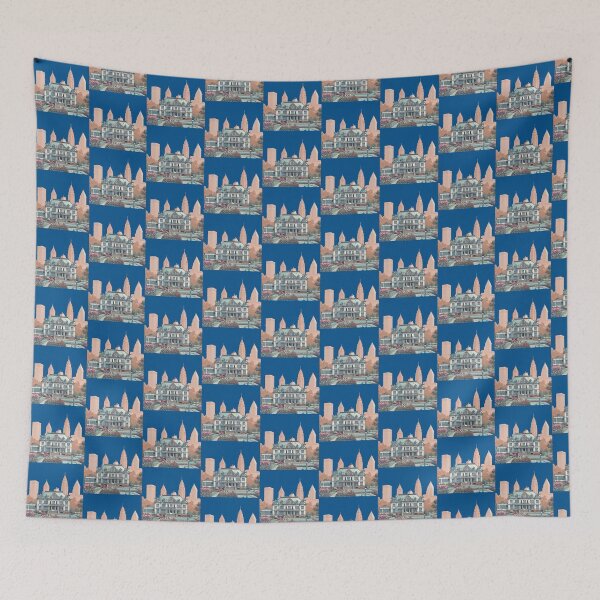 Item preview, Stan Hywet Hall and Gardens Minimalist Watercolor Design, designed and sold by PaintMeWorld.
