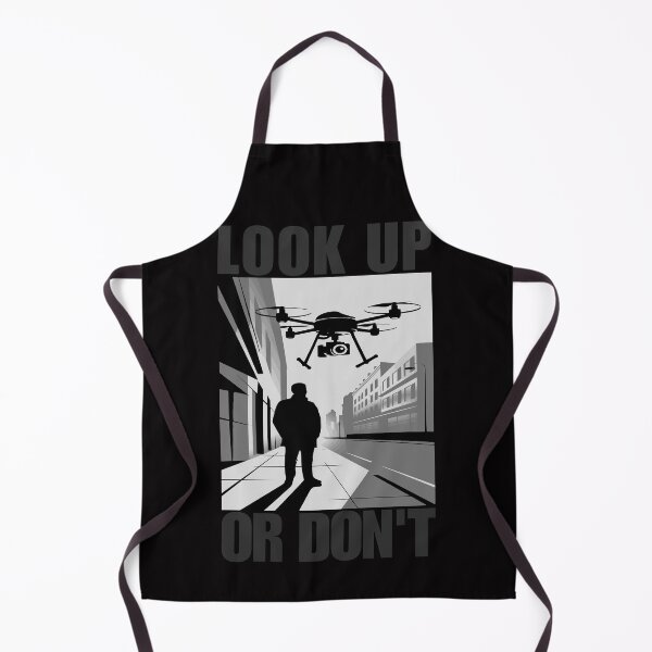 Item preview, Look up or Don't Drone Mystery designed and sold by CoolCrazyQuirky.