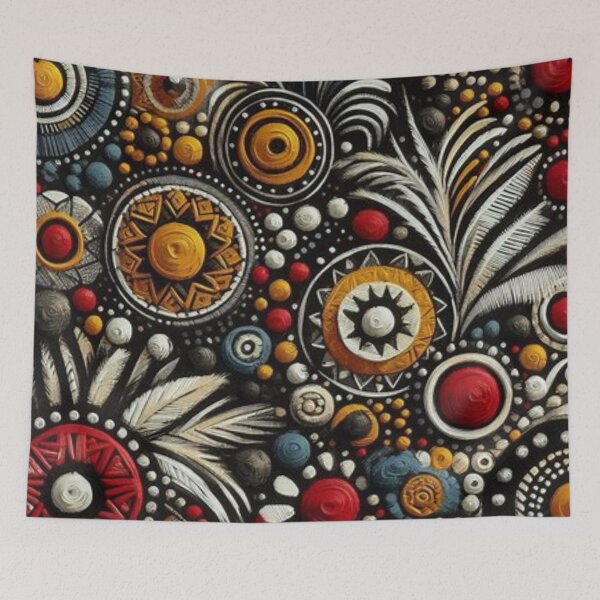Item preview, Detailed Floral Pattern  designed and sold by Shs-Kenya.