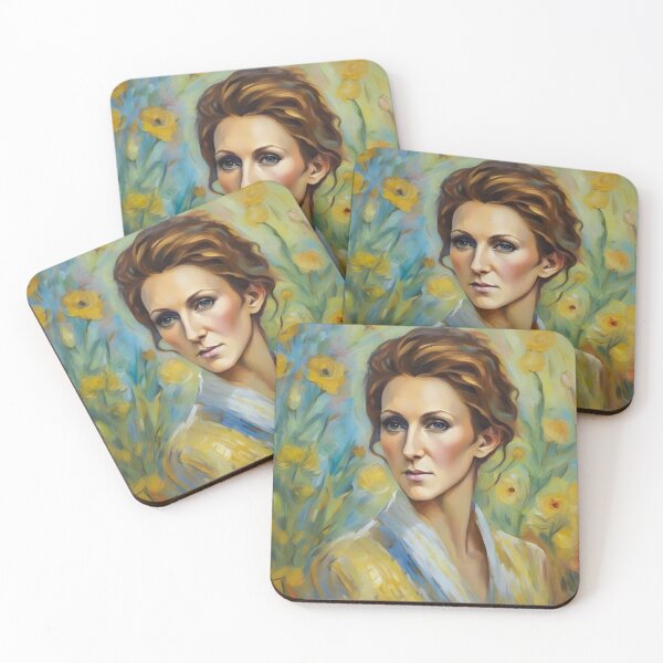 Item preview, Celine Dion with flowers designed and sold by bogfl.