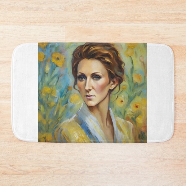 Item preview, Celine Dion with flowers designed and sold by bogfl.