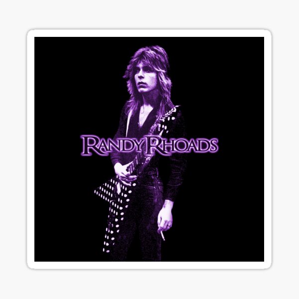 Randy Rhoads "Passion"  Sticker
