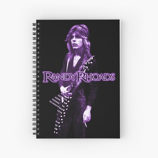 Randy Rhoads "Passion" Spiral Notebook