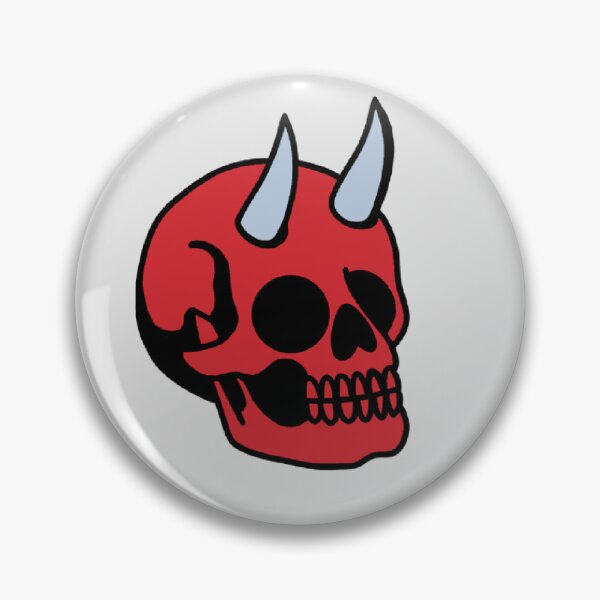 Item preview, Red Devil Skull  designed and sold by lapyear.