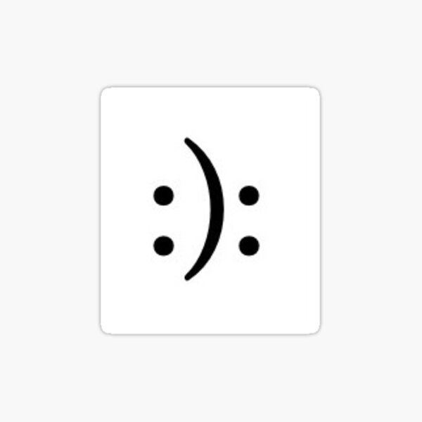 Aperçu de l'œuvre :): content / pas content smiley créée et vendue par Anime-handmade.
