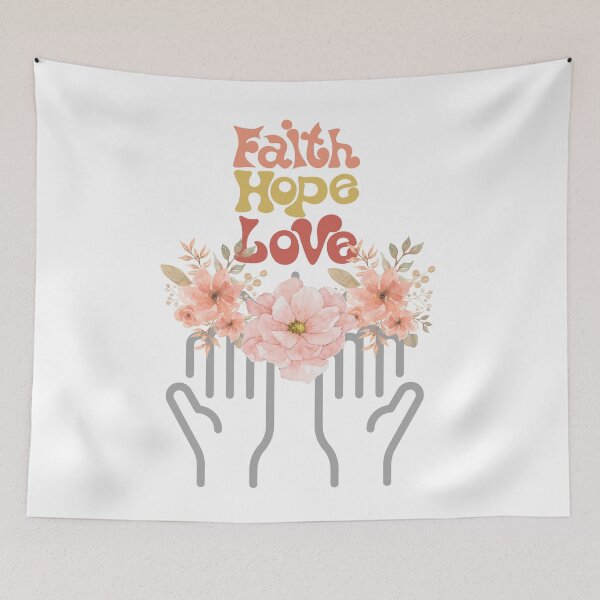 Item preview, Faith Hope Love - Pastels lovers it is all that matters designed and sold by TIPJ.