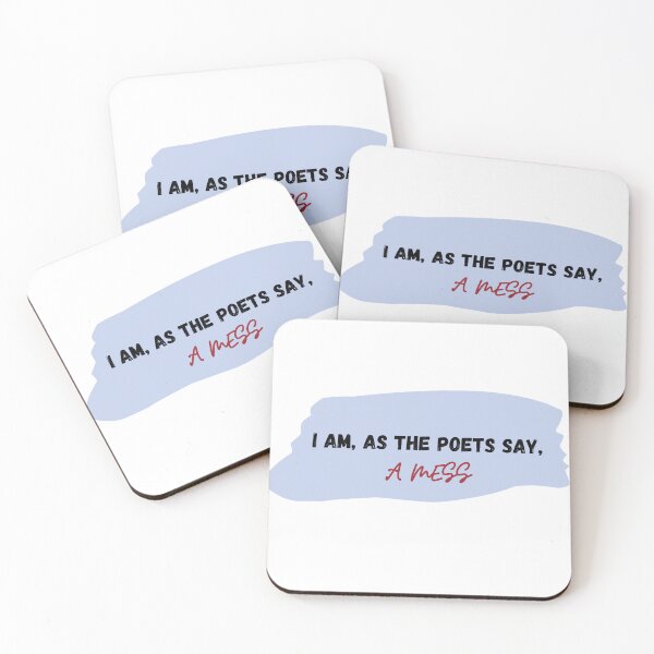 Item preview, i am a mess designed and sold by Paws and Play.