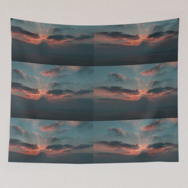 Item preview, Sunrise view of the sea in front of Haengwon-ri, famous for its wind in Jeju,korea designed and sold by human8891.