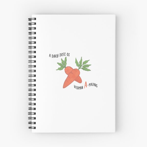 Item preview, A Daily Dose of Vitamin A-Mazing, for you! designed and sold by BluebellsChamomilesArt.