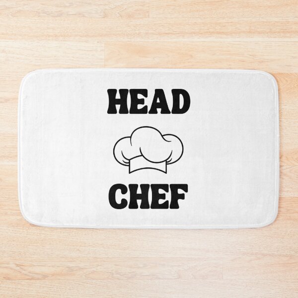 Item preview, Head Chef, With Chefs Hat in Black and White designed and sold by AASparksDesigns.
