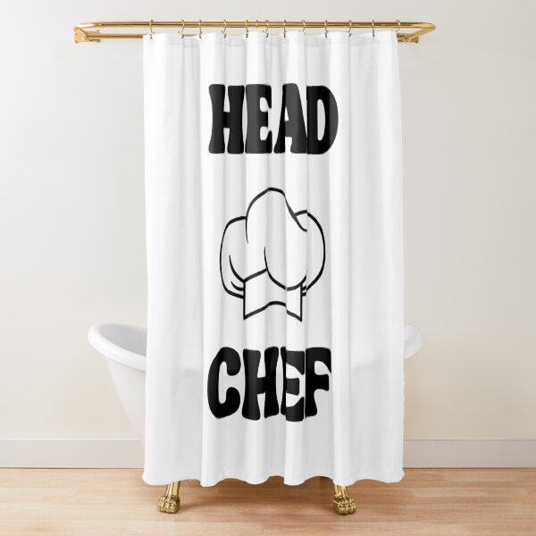 Item preview, Head Chef, With Chefs Hat in Black and White designed and sold by AASparksDesigns.