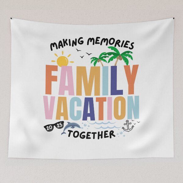 Item preview, Family Vacation 2025 Making Memories Together designed and sold by thebest-2studio.