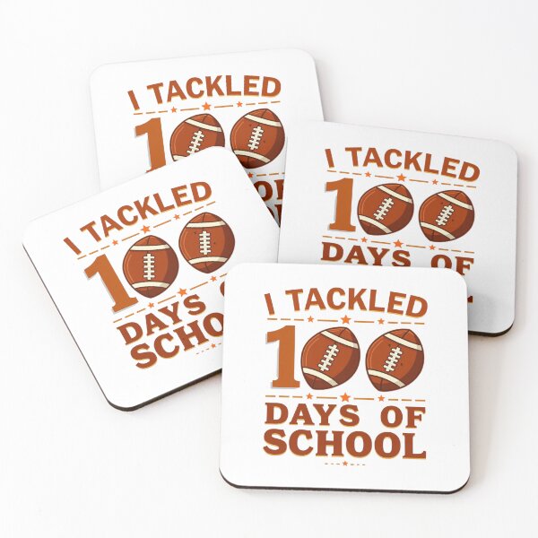 Item preview, I Tackled 100 Days of School Football designed and sold by Alex Songs.