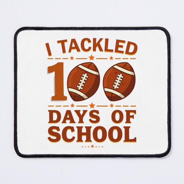 Item preview, I Tackled 100 Days of School Football designed and sold by Alex Songs.