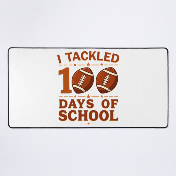 Item preview, I Tackled 100 Days of School Football designed and sold by Alex Songs.