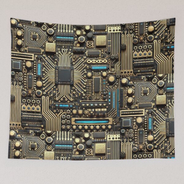 Item preview, Abstract Circuit designed and sold by JacquiTaylorArt.