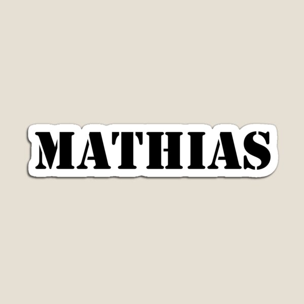 Item preview, Mathias first name name male name designed and sold by Kampfkeiler.