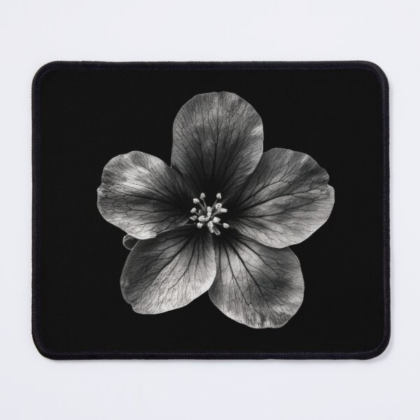Item preview, Black and White Butterwort Flower v3 designed and sold by PiranhaEatFashion.
