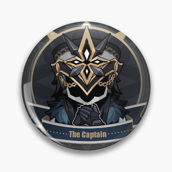 Item preview, The Captain Chibi - Genshin Impact designed and sold by Zirxecs.