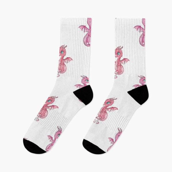 Item preview, Dragons in Love - White Background designed and sold by Onyx Swan Art.
