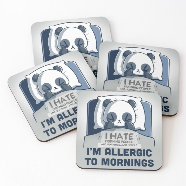 Item preview, Panda morning designed and sold by Art-fashiontop.