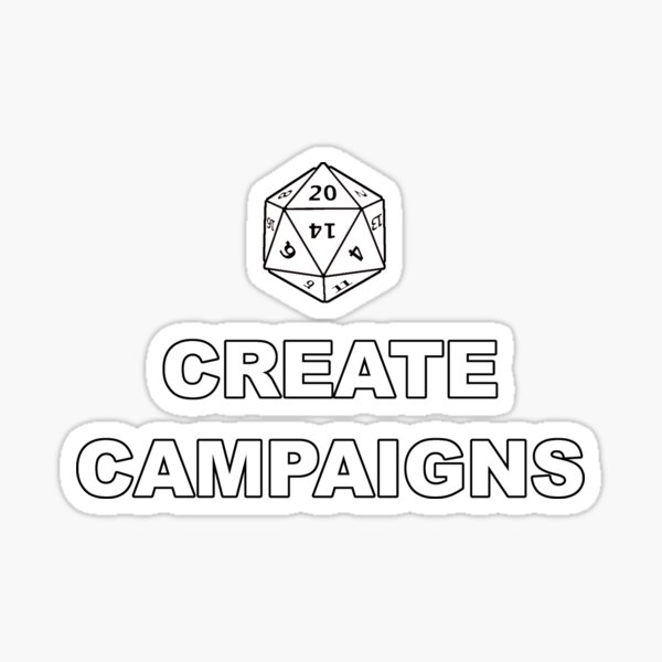 Item preview, D20 Create Csmpaigns designed and sold by ZepoPublishing.