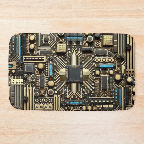 Item preview, Abstract Circuit designed and sold by JacquiTaylorArt.