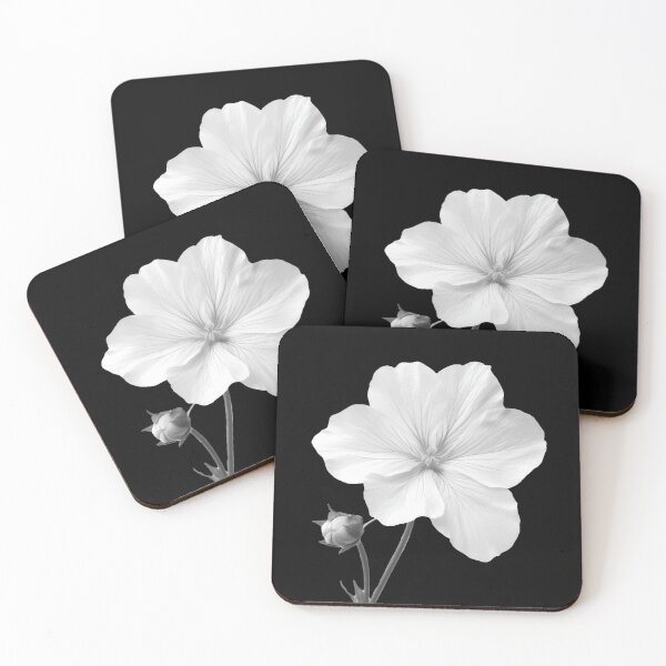 Item preview, Black and White Campion Flower v1 designed and sold by PiranhaEatFashion.