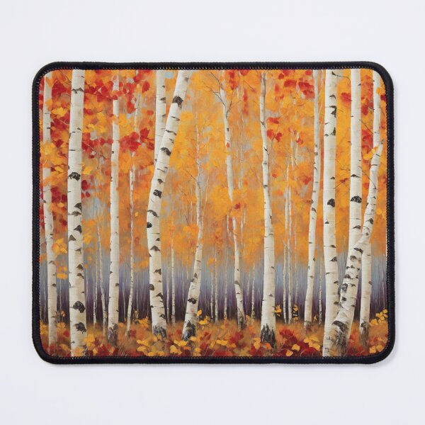 Item preview, Autumn Birch Forest designed and sold by TawhidCreation.
