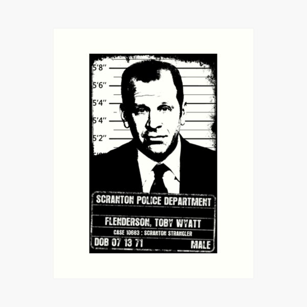 Why God Toby Flenderson Print Art Based on the Office 